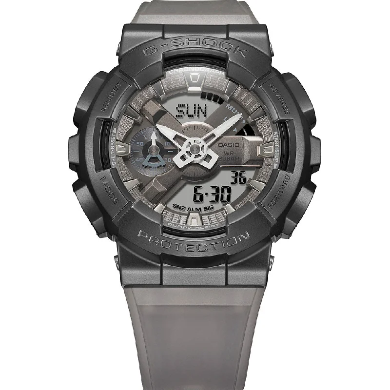 Mens German Made Style Smart Watches-G-Shock G-Steel GM110MF-1A Midnight Fog Grey