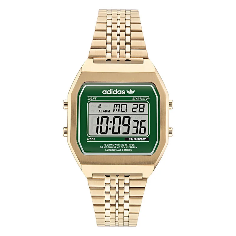 Unisex Sophisticated Style Watches-Adidas Originals Digital Two Unisex Green Watch AOST22071 Unisex Sophisticated Style Watches-Adidas Originals Digital Two Unisex Green Watch AOST22071