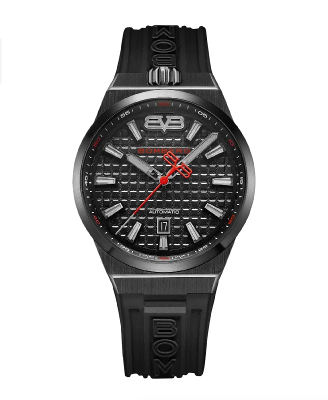 Men's Swiss Watch Quartz Movement Edition-Bomberg Men's Watch BOLT-68 Neo Automatic Doha Metropolis Black PVD BF43APBA.09-2.12