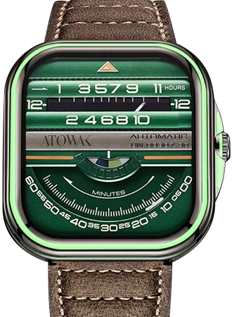 Men's Swiss Made Design Sports Watches-Windows Pro Green