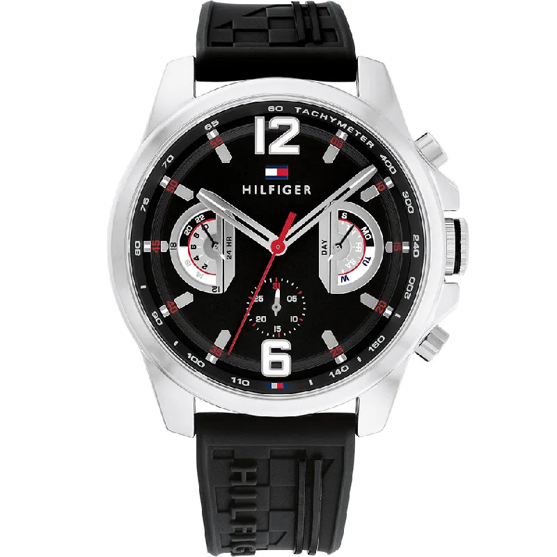 Men's Classic Design Digital Watches-Tommy Hilfiger Tucker 1710636 Multi-Function