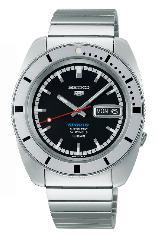 Men's Engraved Dress Watches-Seiko 5 Sports Heritage Re-creation Limited Edition SRPL05