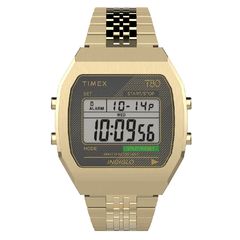 Men's Engraved Style Digital Watches-Timex Timex Lab Timex 80 Unisex Digital Watch TW2V74300