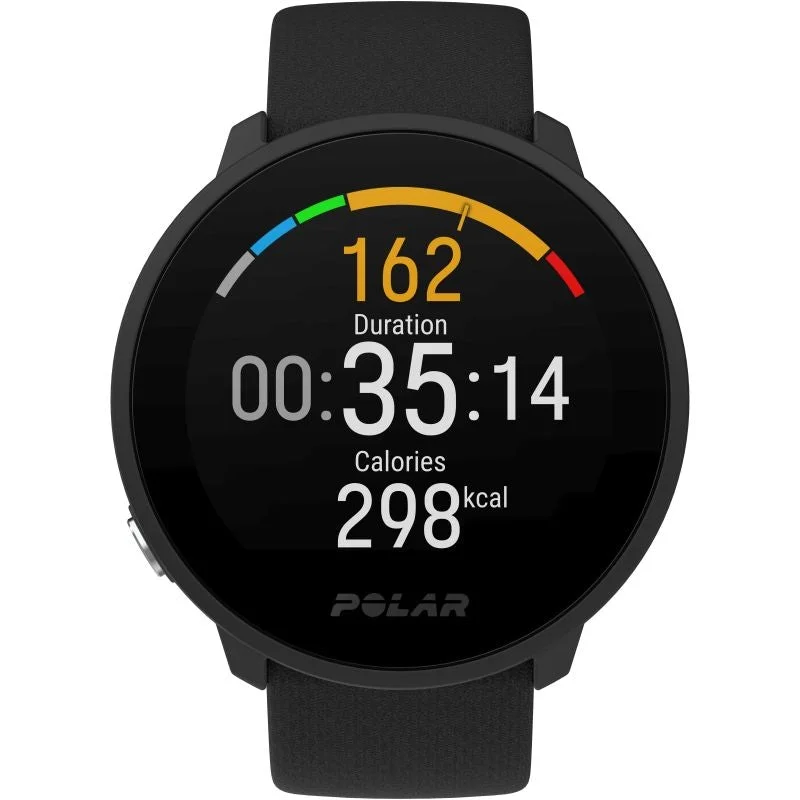 Unisex German Made Style Watches-Polar 90081801 Unite Black Fitness Smartwatch