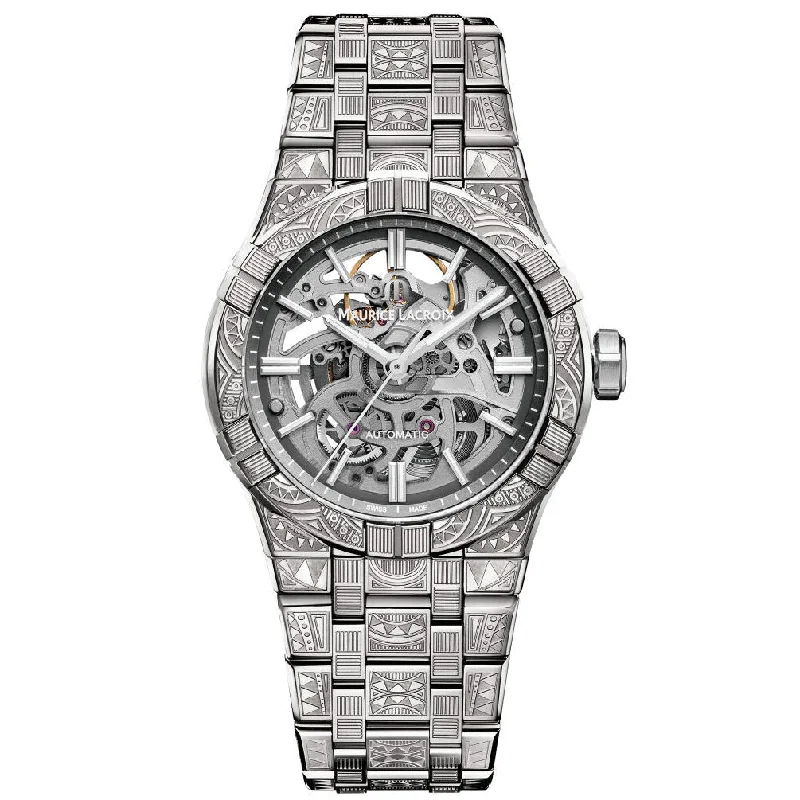 Men's Swiss Digital Edition-Maurice Lacroix Aikon Automatic Limited Edition Skeleton AI6007-SS009-030-1