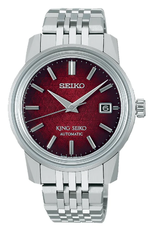 Men's High-End Style Dress Watches-King Seiko KSK Ukiyo-e SJE103