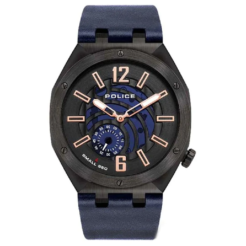 Men's Field Watches Quartz Movement Edition-Police Blue Gobustan Watch 16010JSU/03