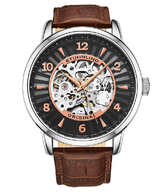 Men's Heritage Watch Personalized-Aristocraft Automatic 48mm Skeleton