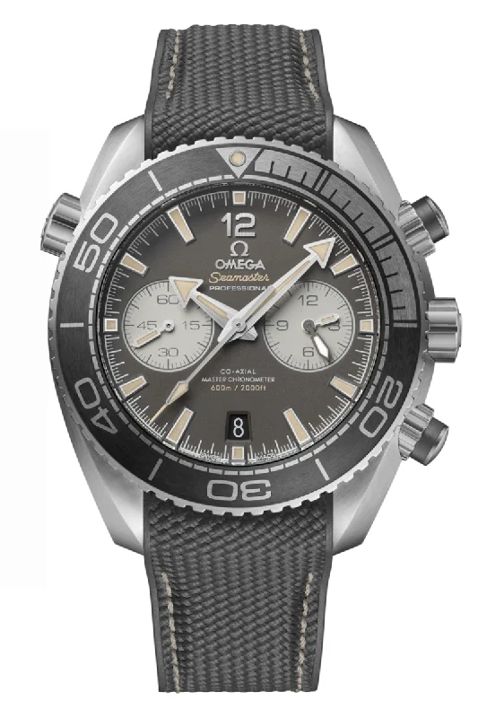 Men's Quartz Movement Design Dress Watches-Omega Seamaster Planet Ocean Chronograph 600m Co‑Axial Master Chronometer 215.32.46.51.01.004