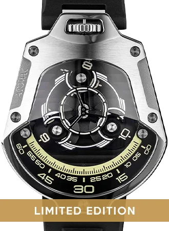 Men's Fashionable Design Dress Watches-Spaceship Nebula Silver - Ltd Ed 300pcs