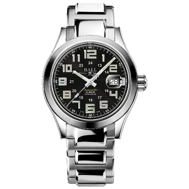 Men's Swiss Made Edition-Ball Engineer M Marvelight Pioneer Men's Black Watch NM9032C-S2C-BK2