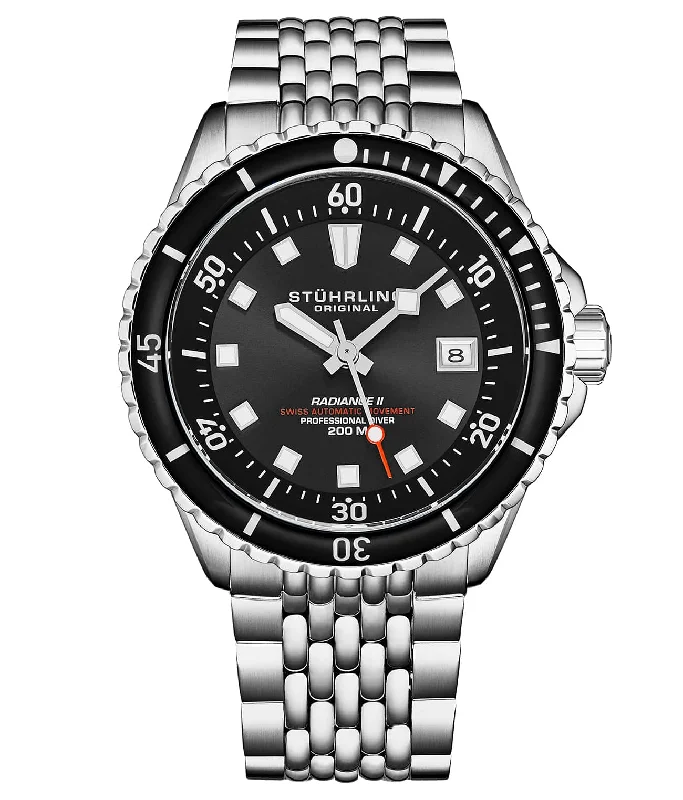 Men's Dive Watches with Bezel Markings -Swiss Automatic Radiance 1009 42mm Diver