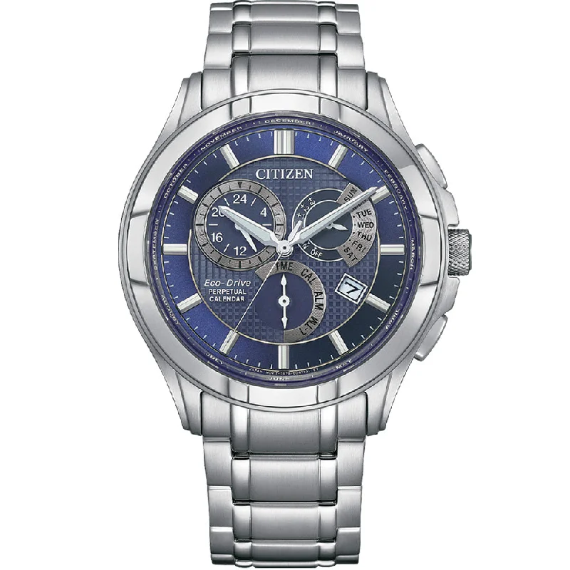 Men's Summer Style Digital Watches-Citizen Eco-Drive BL8160-58L Perpetual Calendar