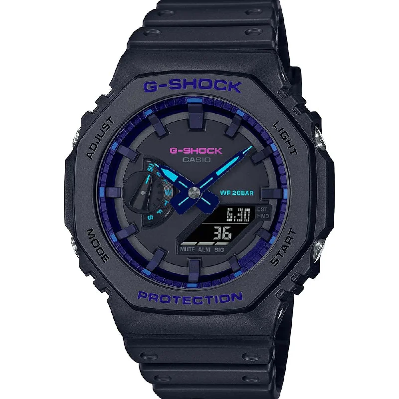Men's Japanese Made Style Digital Watches-G-Shock GA2100VB-1A 'CasiOak' Watch