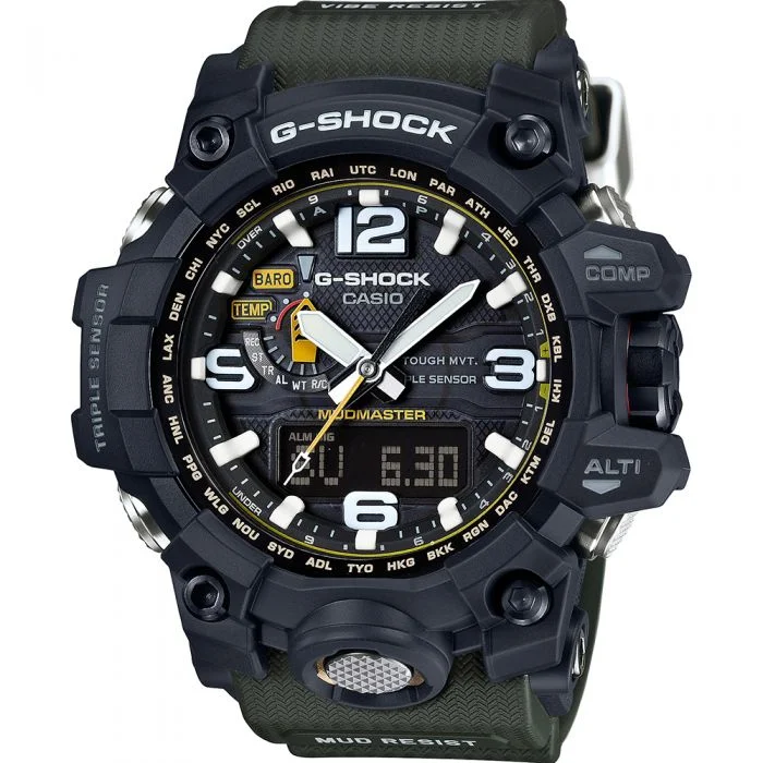 Men's Dive Watches with Comfortable Wearability -G-Shock GWG1000-1A3 MASTER OF G MUDMASTER Men's Dive Watches with Comfortable Wearability -G-Shock GWG1000-1A3 MASTER OF G MUDMASTER