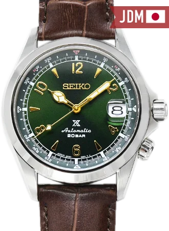 Men's Local Brand Dress Watches-Prospex Alpinist Green Ref. SBDC091