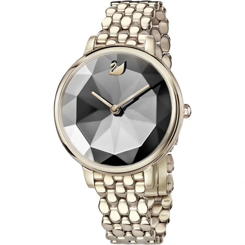 Men's Swiss Watch Seasonal Edition-Swarovski Watch Crystal Lake Yellow Gold Grey 5416026