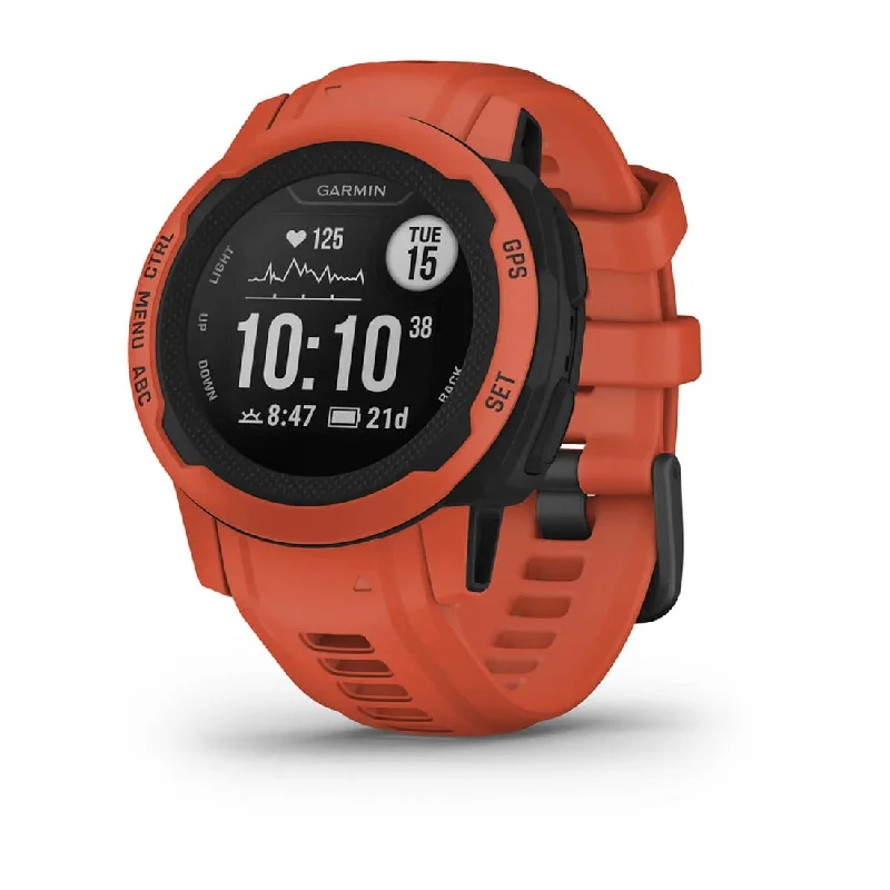 Women's Swiss Made Style Mechanical Watches-Orologio Garmin Instinct 2S rosso Poppy 010-02563-06