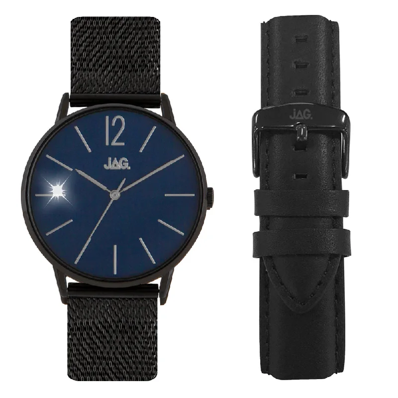 Men's Square Case Digital Watches-Jag Billy J2186A Set