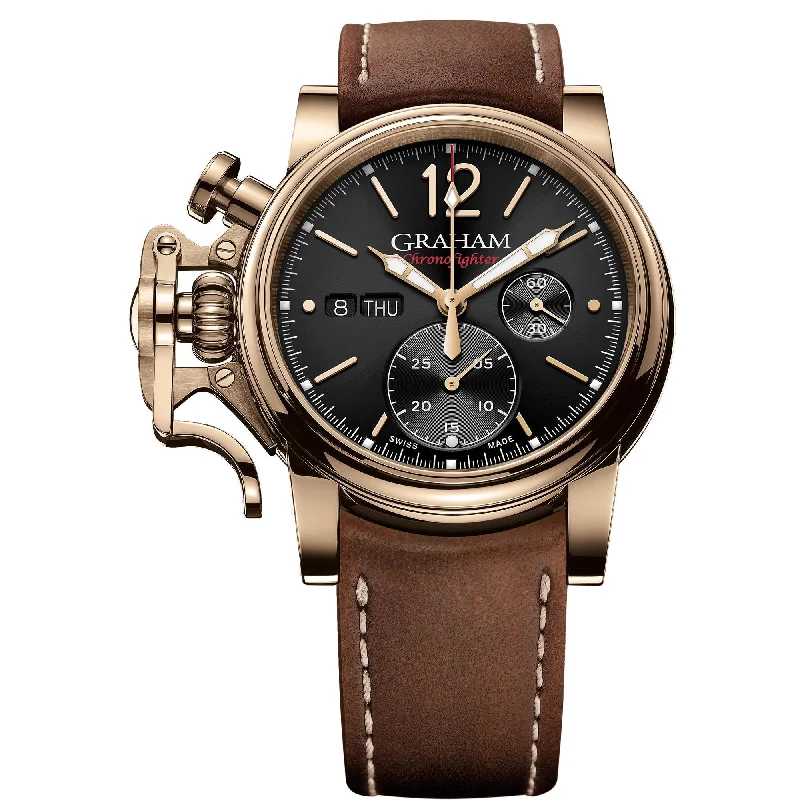 Men's Field Watches Recyclable-Graham Brown Chronofighter Vintage Watch 2CVAK.B26A