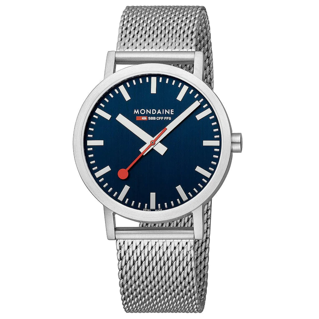 Men's Analog Style Men's Watches-Mondaine Classic Unisex Silver Watch A660.30360.40SBJ