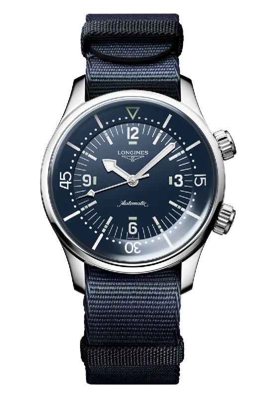 Men's Autumn Dress Watches-Longines Legend Diver 39mm L3.764.4.90.2