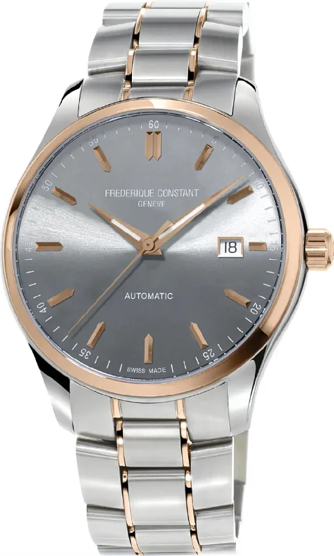 Men's High-End Style Men's Watches-Frederique Constant Watch Men's Classics Index Two Tone FC-303LGR5B2B