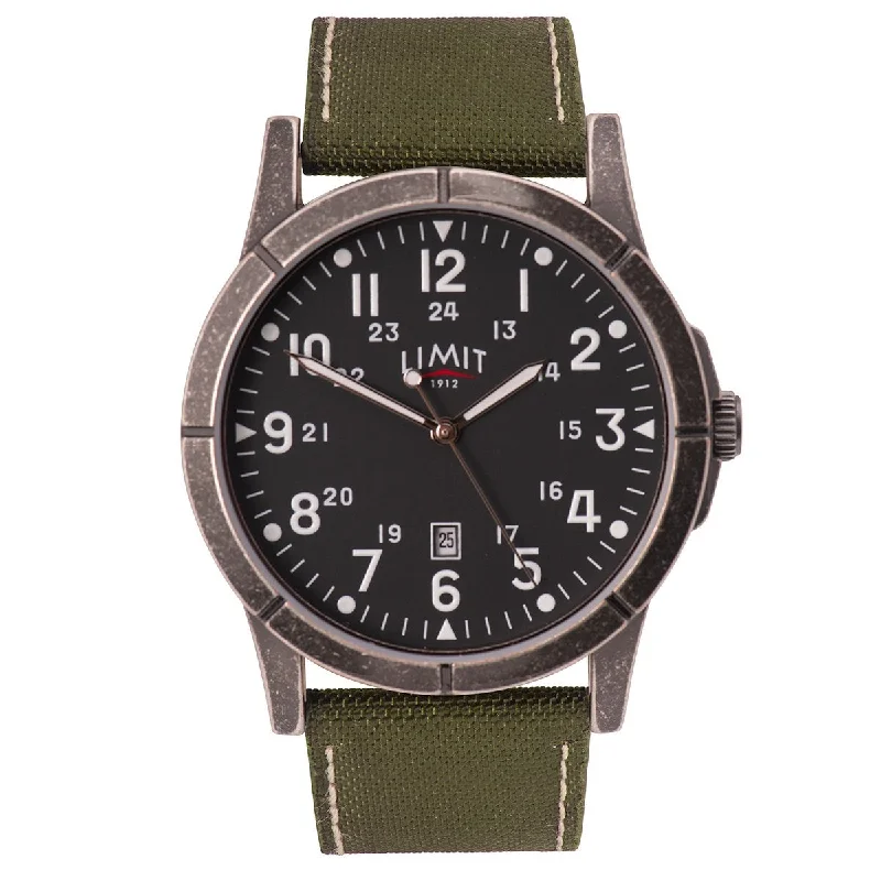 Men's Field Watches Seasonal Edition-Limit 5790.01 Men's Green Pilot Watch