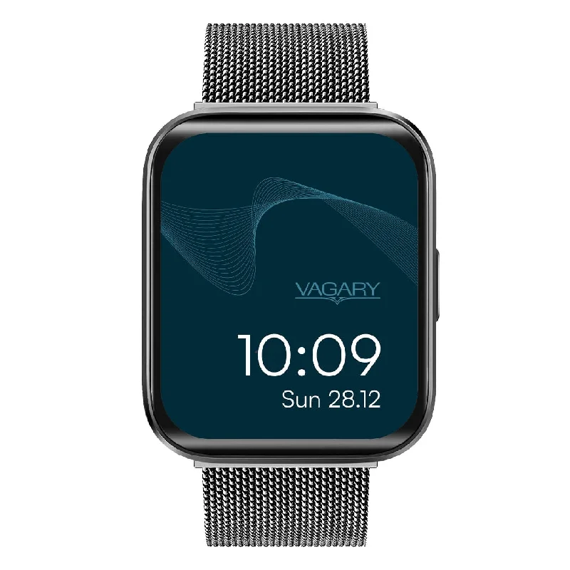 Women's Customized Design Mechanical Watches-Smartwatch Vagary X03A-008VY acciaio mesh IP nero Women's Customized Design Mechanical Watches-Smartwatch Vagary X03A-008VY acciaio mesh IP nero