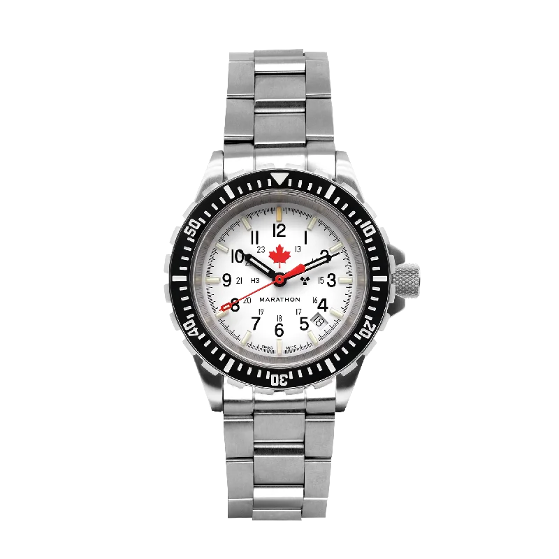 Men's Mechanical Watch Distributor-41mm Arctic Red Maple Large Diver’s Automatic (GSAR) with Stainless Steel Bracelet Men's Mechanical Watch Distributor-41mm Arctic Red Maple Large Diver’s Automatic (GSAR) with Stainless Steel Bracelet