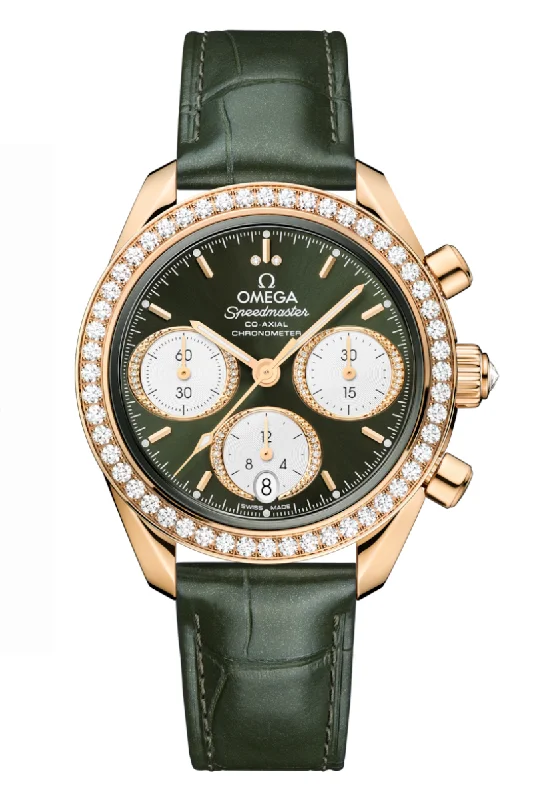 Men's Occasional Design Dress Watches-Omega Speedmaster Speedmaster 38 Chronograph Moonshine 324.58.38.50.60.001