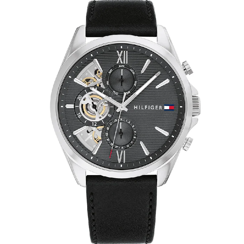Men's Unique Shape Style Digital Watches-Tommy Hilfiger Baker 1710644 Multi-Function