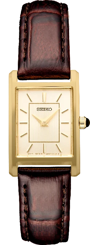 Men's Seiko Monogrammed Design Watches-SWR066