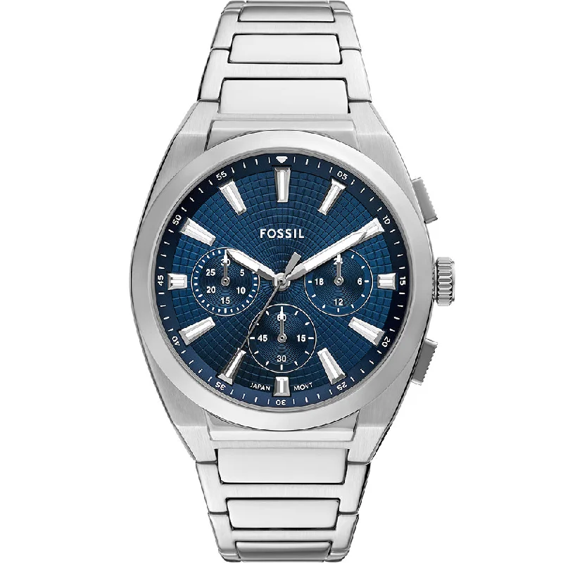 Men's Chronograph Watches with Chronometer -Fossil Everett FS6104 Chronograph