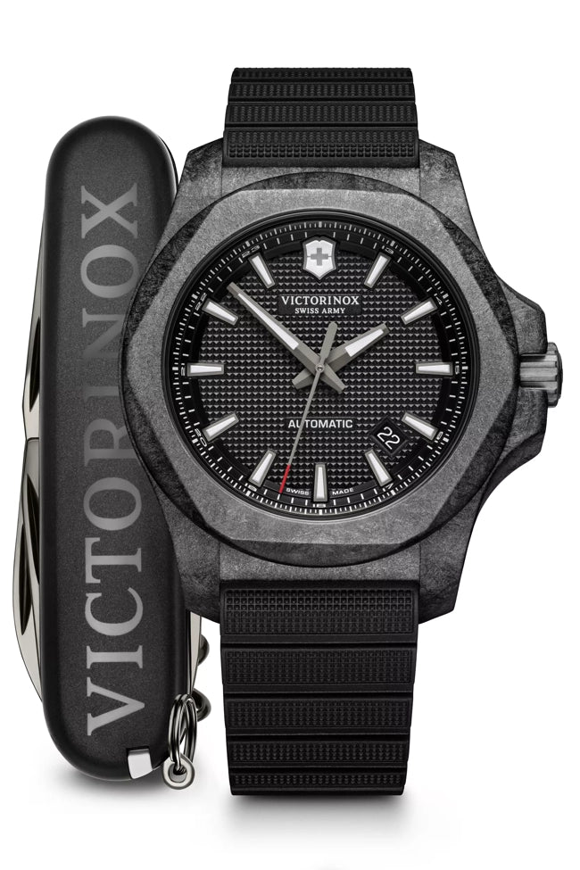 Men's Swiss Romantic Dinner Edition-Victorinox I.N.O.X. Carbon Men's Watch Black 241866.1 Men's Swiss Romantic Dinner Edition-Victorinox I.N.O.X. Carbon Men's Watch Black 241866.1