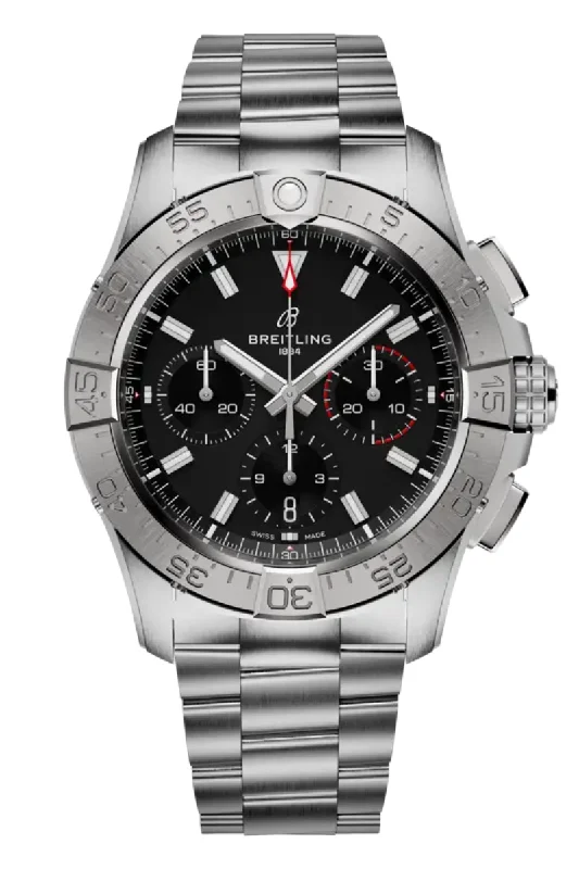 Men's Digital Style Dress Watches-Breitling Avenger B01 Chronograph 42 AB0146101B1A1 Men's Digital Style Dress Watches-Breitling Avenger B01 Chronograph 42 AB0146101B1A1