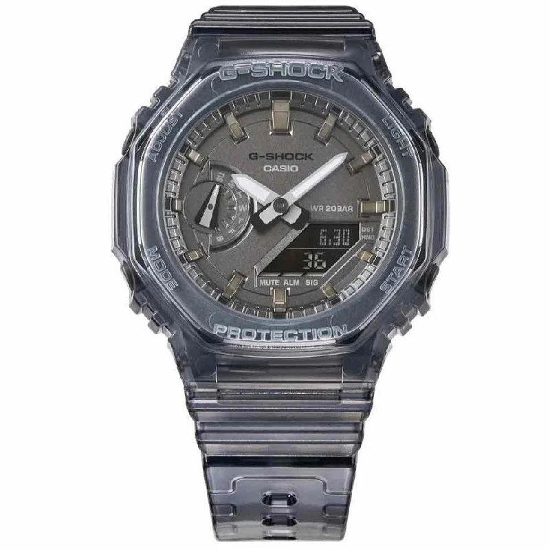 Unisex Watches for Sale-Casio G-Shock Unisex Grey Watch GMA-S2100SK-1AER