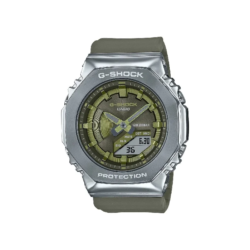 Women's German Made Design Mechanical Watches-Orologio G-Shock donna GM-S2100-3AER quadrante verde Women's German Made Design Mechanical Watches-Orologio G-Shock donna GM-S2100-3AER quadrante verde