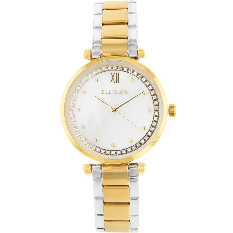 Women's Engraved Style Dress Watches-Ellis & Co Women's Watch