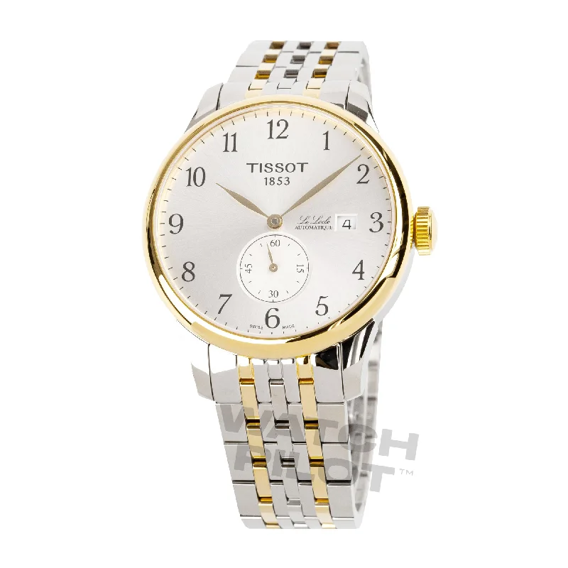 Men's Swiss Smart Edition-Tissot Le Locle Small Seconds Men's Silver Gold Watch T0064282203200 Men's Swiss Smart Edition-Tissot Le Locle Small Seconds Men's Silver Gold Watch T0064282203200