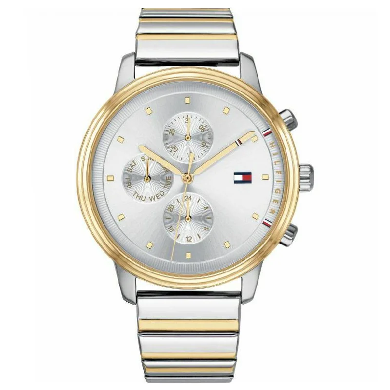 Men's Party Wear Style Dress Watches-Tommy Hilfiger 1781908 Ladies Gold Chronograph Watch