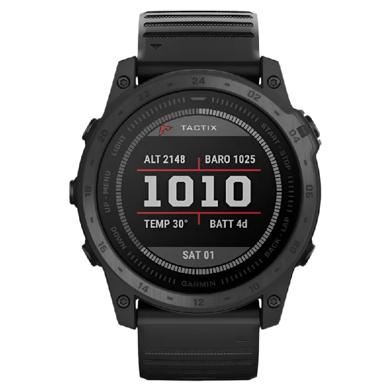 Unisex Gift Style Watches-Garmin Tactix® 7 Standard Edition GPS Smartwatch 010-02704-01