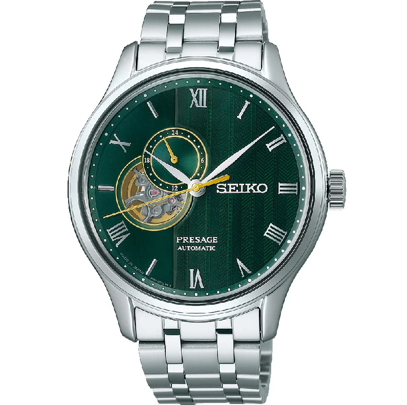 Men's Birthday Style Men's Digital Watches-Seiko Presage SSA463J Japanese Garden