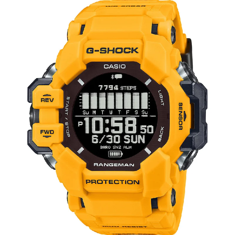 Men's Dive Watches for Ocean Sports -G-Shock Master of G Land GPRH1000-9D GPS Rangeman Watch Men's Dive Watches for Ocean Sports -G-Shock Master of G Land GPRH1000-9D GPS Rangeman Watch
