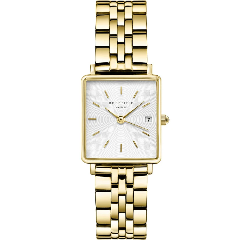 Men's Autumn Style Digital Watches-Rosefield QMWSG-Q021 Mini Boxy