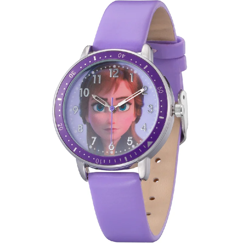 Men's Monogrammed Style Digital Watches-Disney SPW038 Frozen Anna