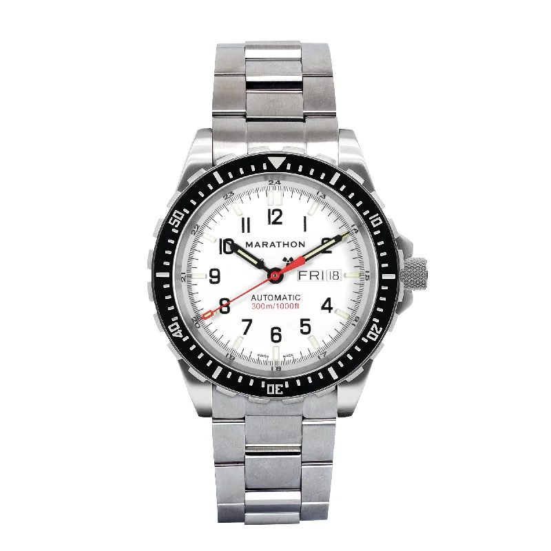 Men's Mechanical Watch Movements-46mm Arctic Edition Jumbo Day/Date Automatic (JDD) with Stainless Steel Bracelet Men's Mechanical Watch Movements-46mm Arctic Edition Jumbo Day/Date Automatic (JDD) with Stainless Steel Bracelet
