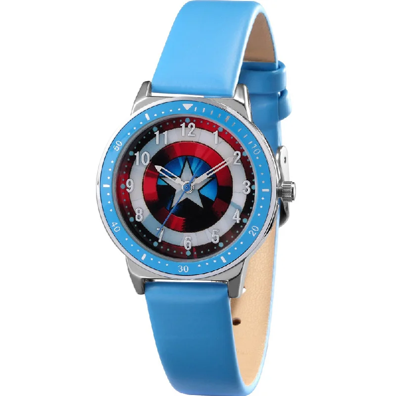 Men's Valentine's Day Style Men's Digital Watches-Disney MW002 Marvel Captain America