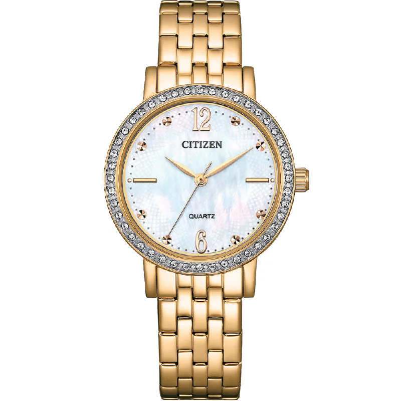 Men's Quartz Watch Thin Case Edition-Citizen EL3103-57D Quartz