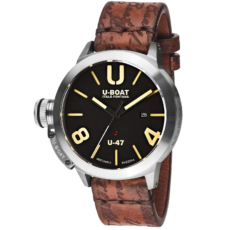 Men's Sophisticated Design Men's Watches-U-Boat 8105 Classico U-47 AS1 Men's Watch